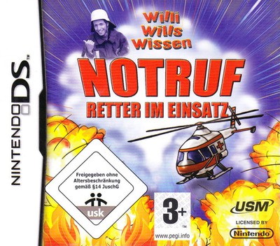 Willi Wills Wissen - Notruf - Retter im Einsatz - Nintendo DS Games