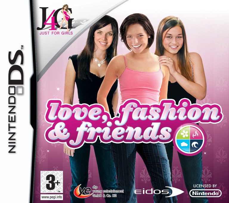 Element Girls - Love, Fashion & Friends - Nintendo DS Games