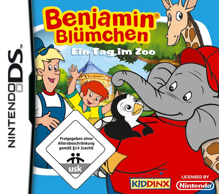 Benjamin Bluemchen - Ein Tag im Zoo - Nintendo DS Games