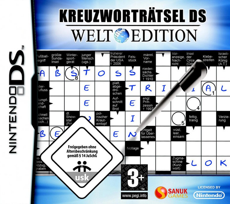 Kreuzworträtsel DS - Welt Edition - Nintendo DS Games