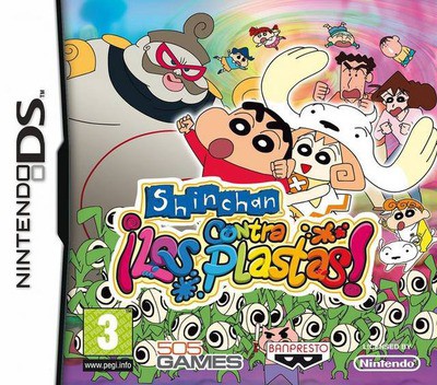 Shin chan contra los Plastas! - Nintendo DS Games