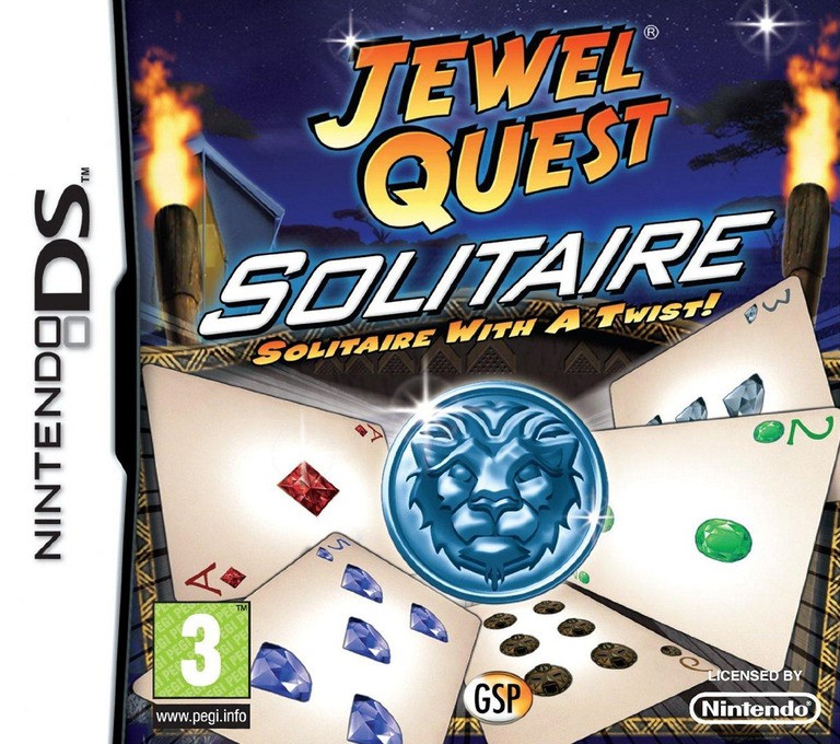 Jewel Quest - Solitaire - Solitaire with a Twist! - Nintendo DS Games