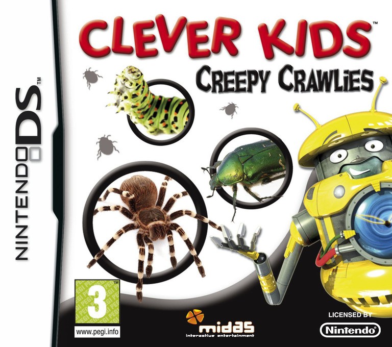 Clever Kids - Creepy Crawlies - Nintendo DS Games