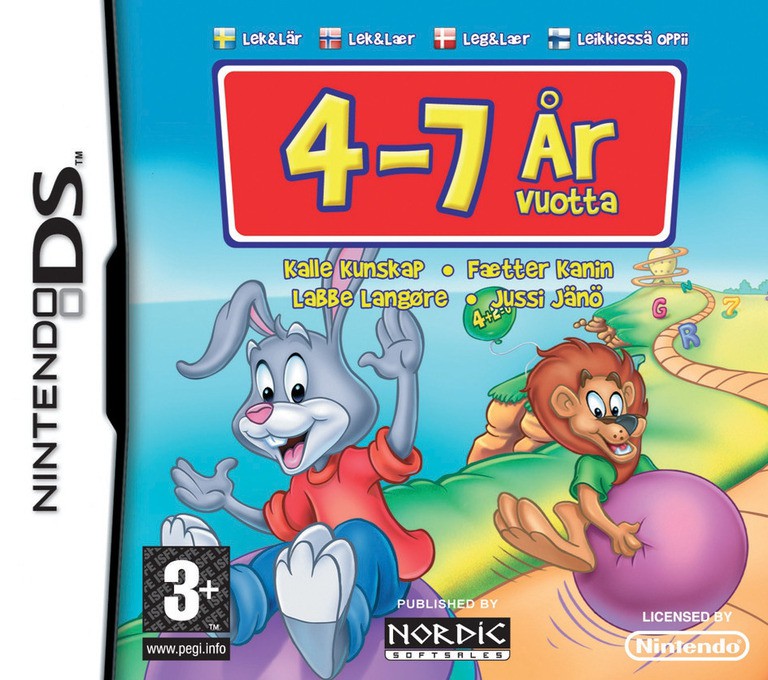 Kalle Kunskap - 4-7 År - Nintendo DS Games