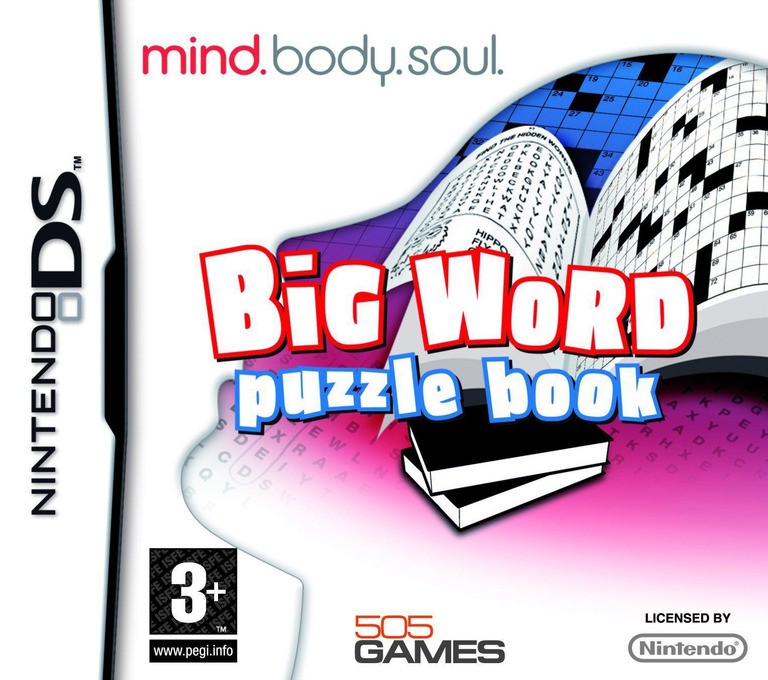 Mind. Body. Soul. - Big Word Puzzle Book - Nintendo DS Games