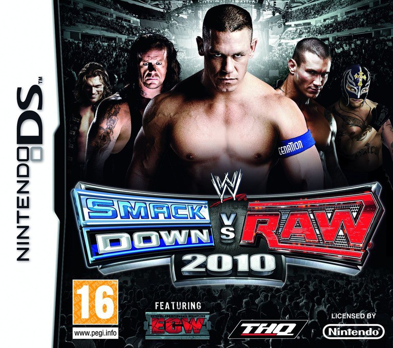 WWE SmackDown vs Raw 2010 featuring ECW - Nintendo DS Games