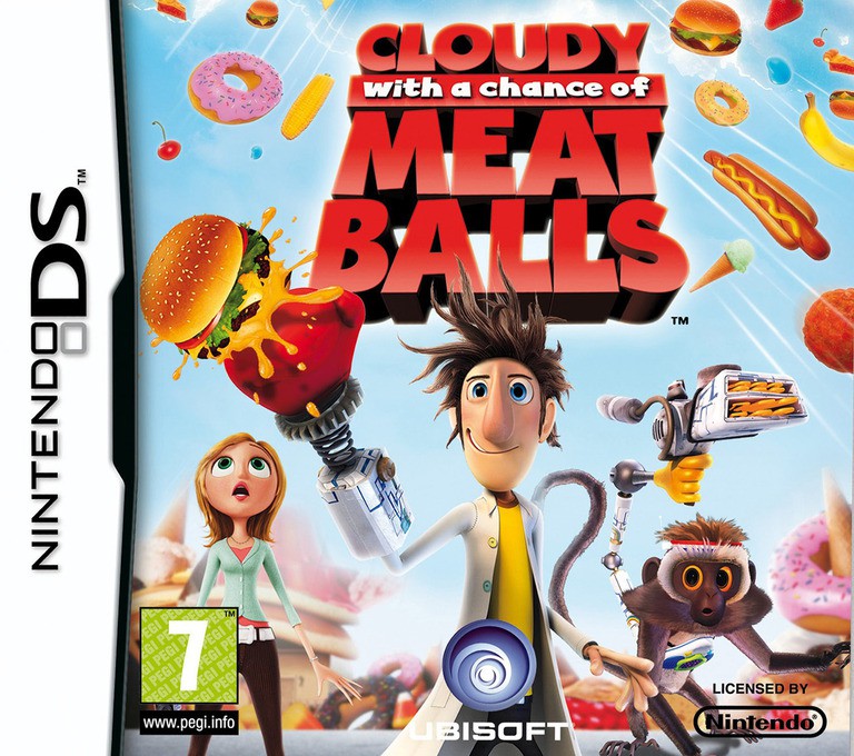 Cloudy with a Chance of Meatballs - Nintendo DS Games