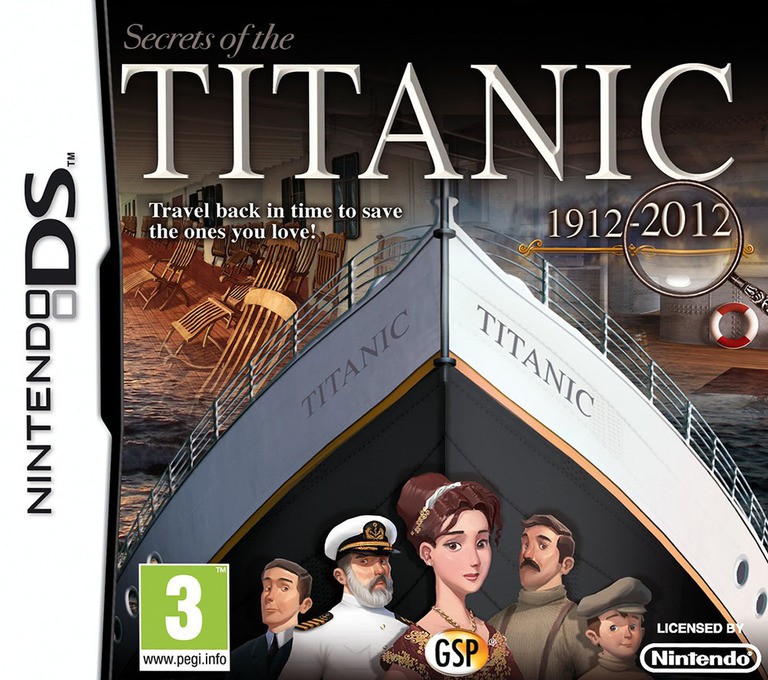 Secrets of the Titanic 1912-2012 - Nintendo DS Games
