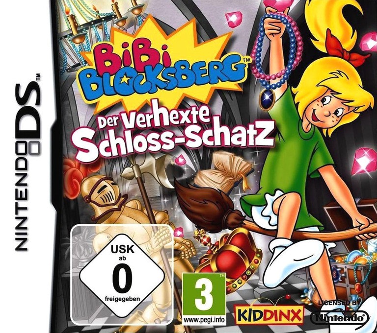 Bibi Blocksberg - Der Verhexte Schloss-Schatz - Nintendo DS Games