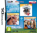 3 in 1 - My Riding Stables - Life with Horses + My Pet Hotel 2 & + My Pet School - Nintendo DS Games