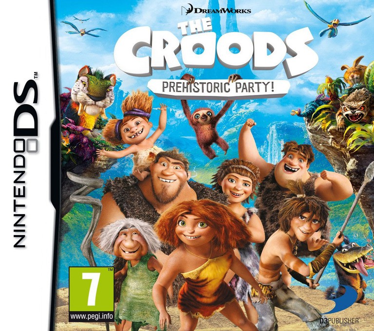 The Croods - Prehistoric Party! - Nintendo DS Games