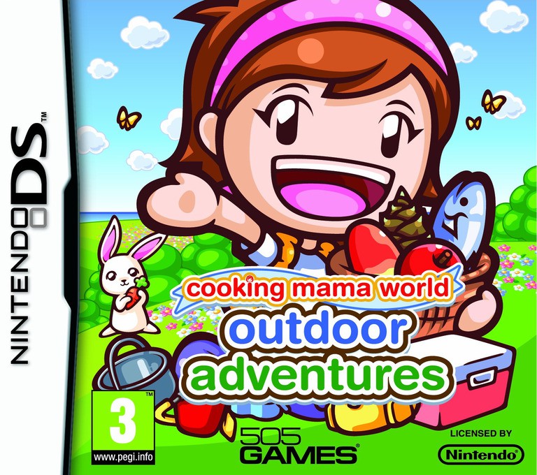 Cooking Mama World - Outdoor Adventures - Nintendo DS Games