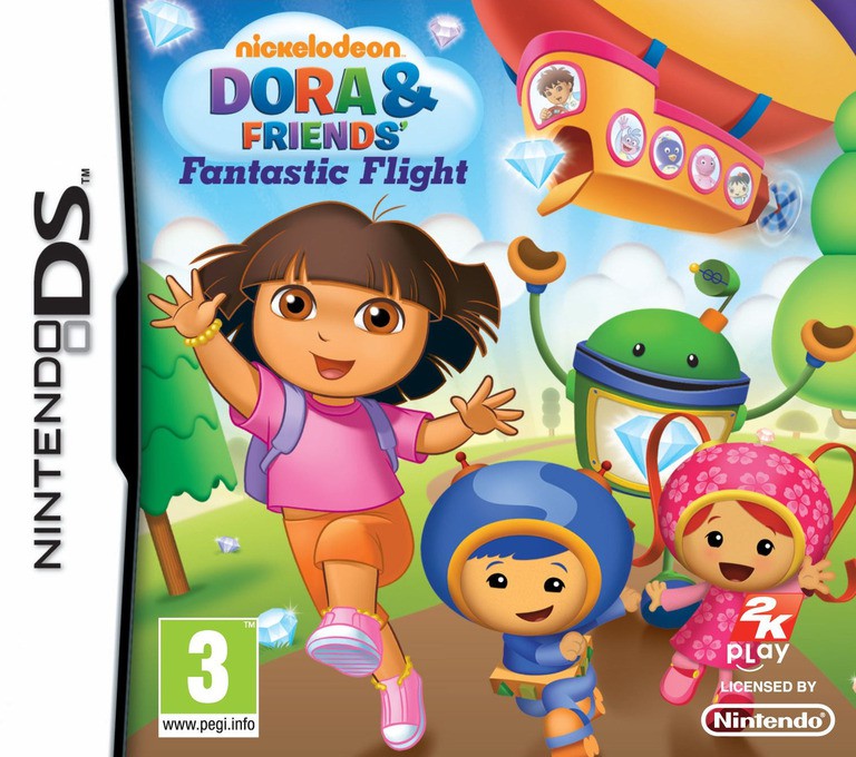 Dora & Friends' - Fantastic Flight - Nintendo DS Games