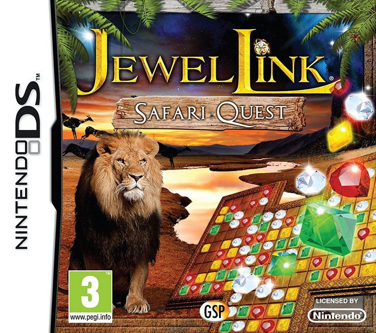 Jewel Link - Safari Quest - Nintendo DS Games