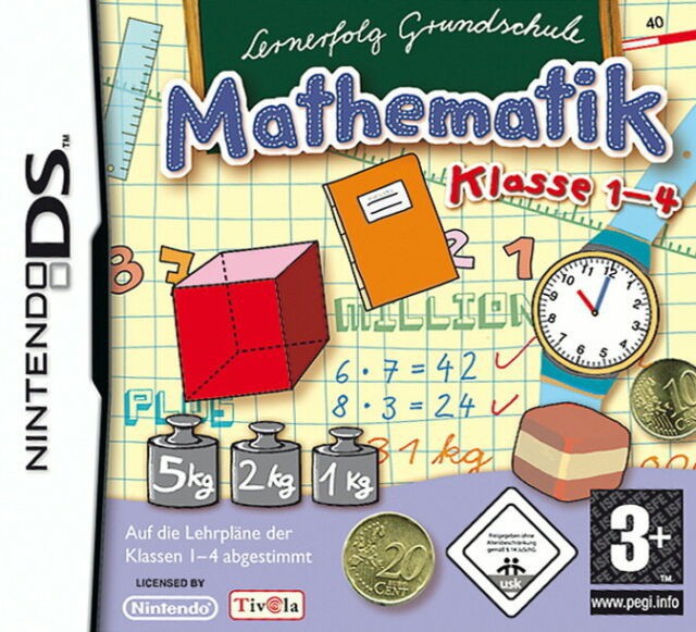 Successfully Learning Mathematics - Klasse 1-4 - Nintendo DS Games