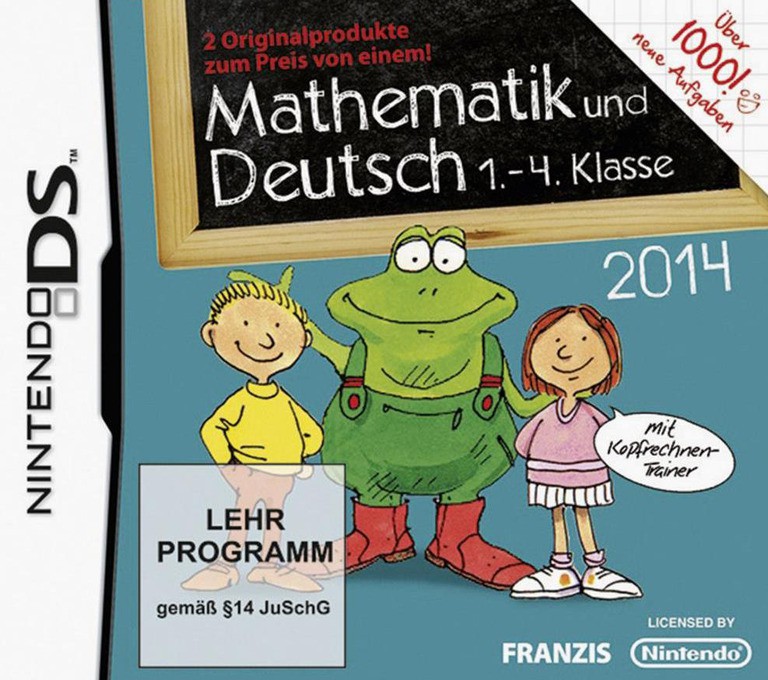 Mathematik und Deutsch - 1.-4. Klasse - 2014 - Nintendo DS Games