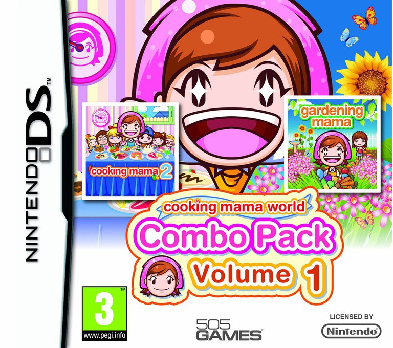 Cooking Mama World - Combo Pack - Volume 1 - Nintendo DS Games