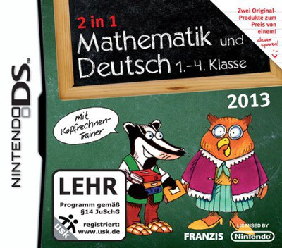 Mathematik und Deutsch - 1.-4. Klasse 2013 - Nintendo DS Games