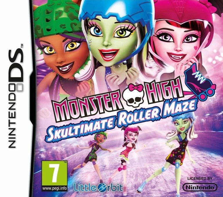 Monster High - Skultimate Roller Maze - Nintendo DS Games