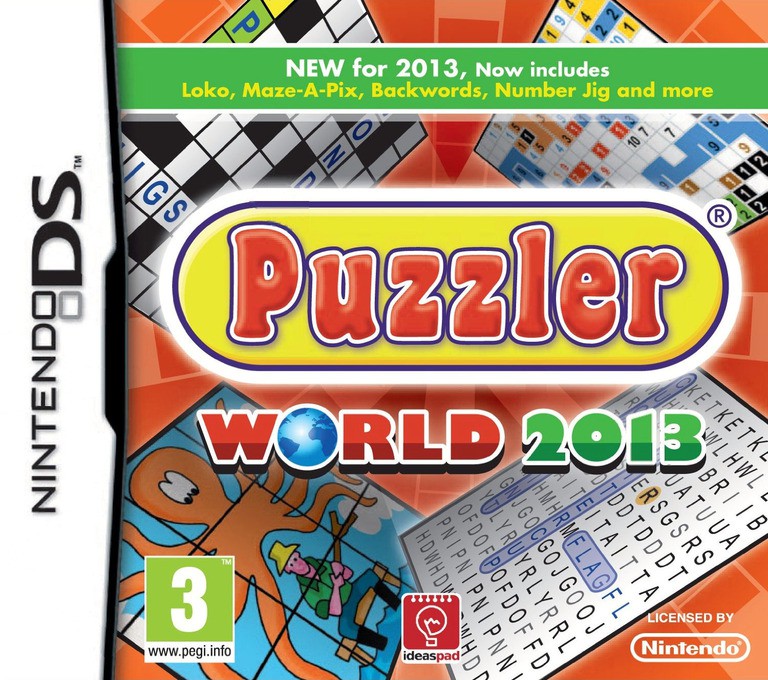 Puzzler World 2013 - Nintendo DS Games