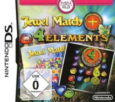 Jewel Match & 4 Elements - Nintendo DS Games