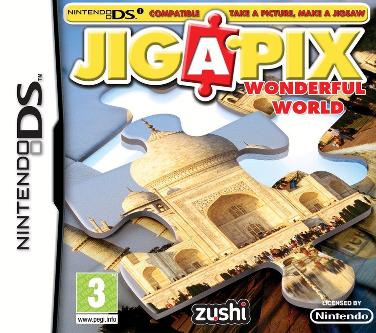 Jigapix - Wonderful World - Nintendo DS Games
