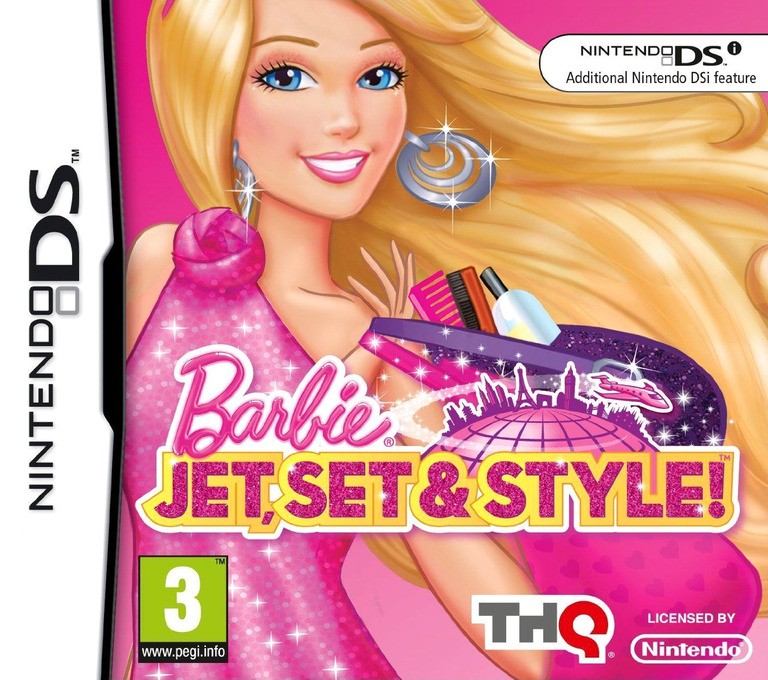 Barbie - Jet, Set & Style! - Nintendo DS Games