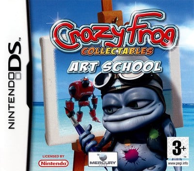 Crazy Frog Collectables - Art School - Nintendo DS Games