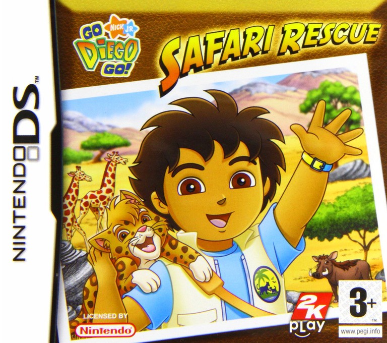Go, Diego, Go! - Safari Rescue - Nintendo DS Games