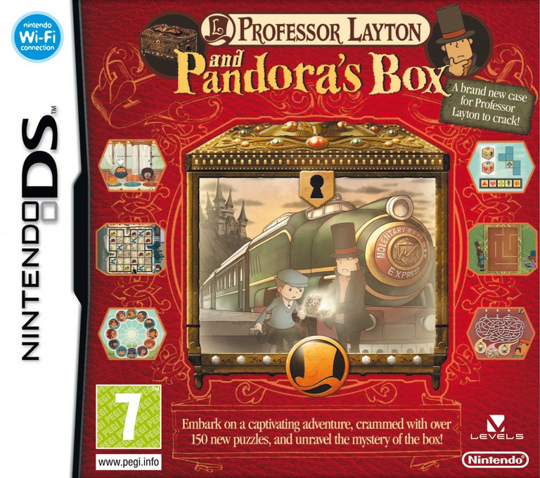 Professor Layton and Pandora's Box - Nintendo DS Games