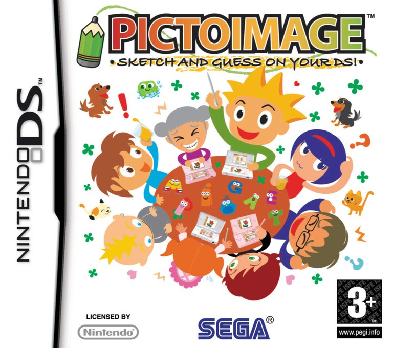 PictoImage - Sketch and Guess on Your DS! - Nintendo DS Games
