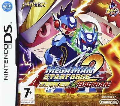 Mega Man Star Force 2 - Zerker x Saurian - Nintendo DS Games