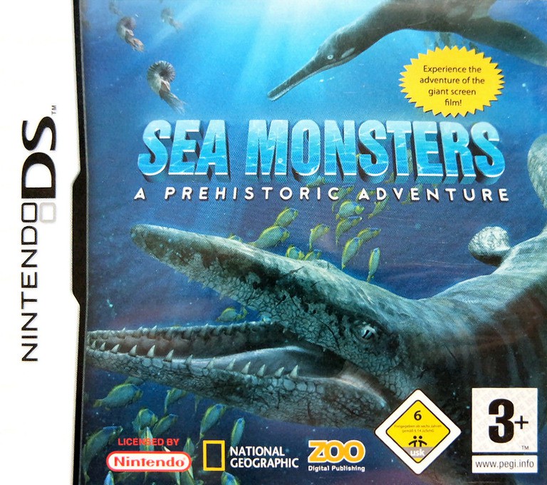 Sea Monsters - A Prehistoric Adventure - Nintendo DS Games