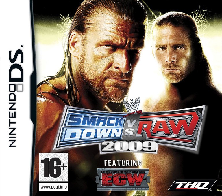 WWE SmackDown vs Raw 2009 featuring ECW - Nintendo DS Games