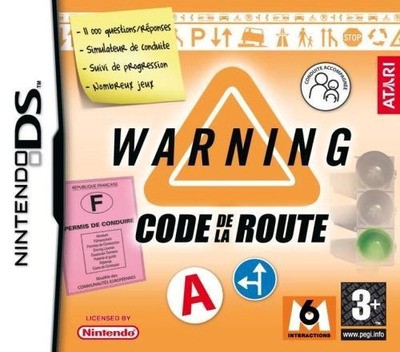 Warning - Code de la Route - Nintendo DS Games