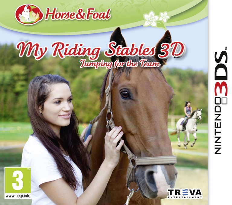 My Riding Stables 3D - Jumping for the Team - Nintendo 3DS Games