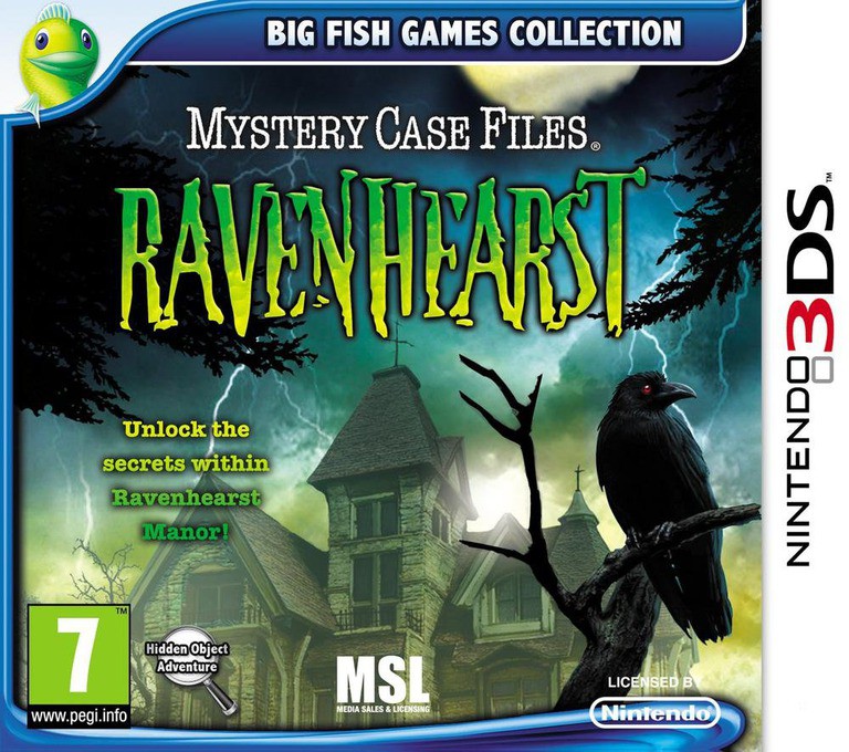 Mystery Case Files - Ravenhearst - Nintendo 3DS Games