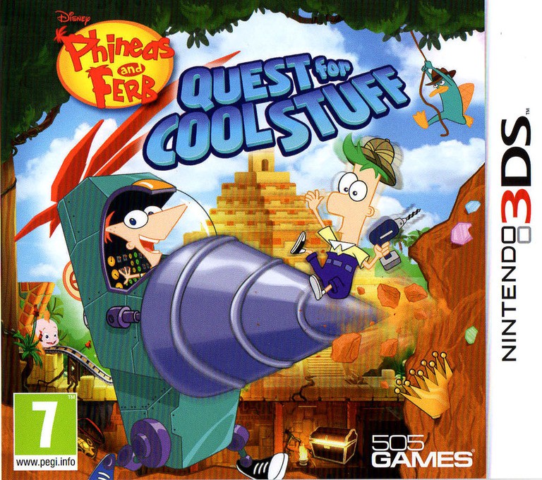 Phineas and Ferb - Quest for Cool Stuff - Nintendo 3DS Games