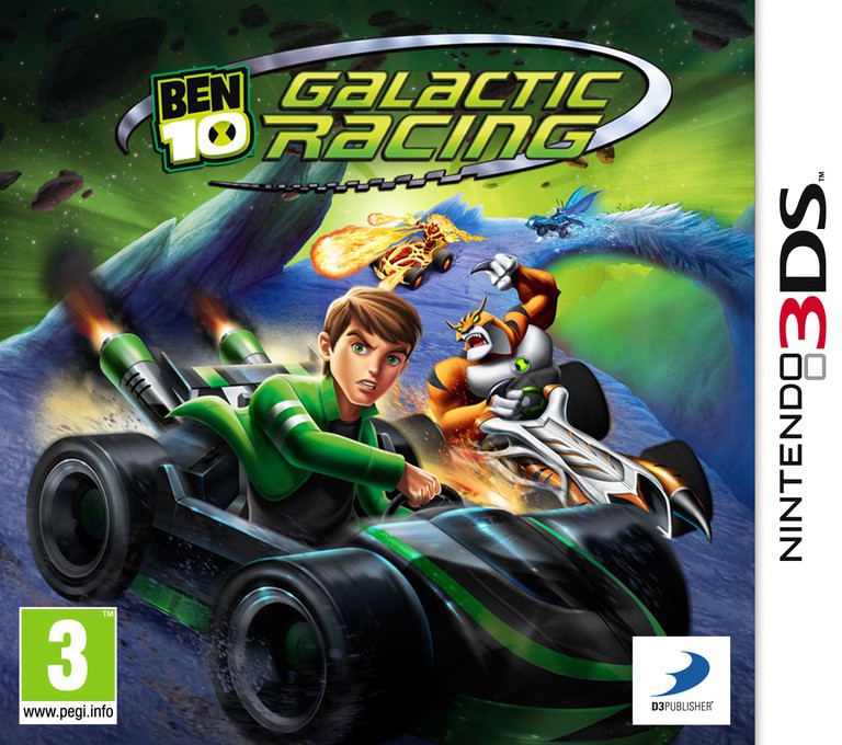 Ben 10 - Galactic Racing - Nintendo 3DS Games