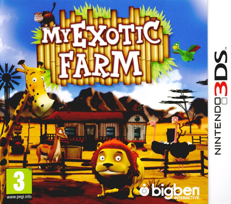 My Exotic Farm - Nintendo 3DS Games