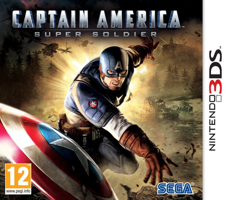 Captain America - Super Soldier - Nintendo 3DS Games