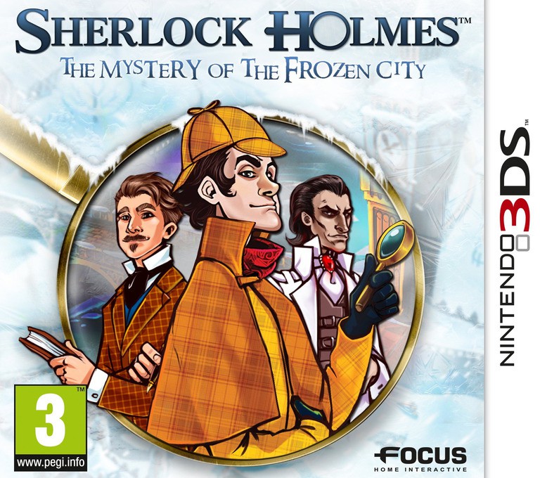 Sherlock Holmes - The Mystery of the Frozen City - Nintendo 3DS Games