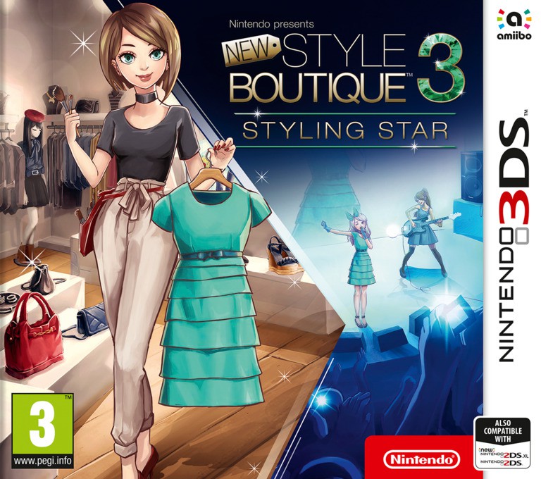 New Style Boutique 3: Styling Star - Nintendo 3DS Games