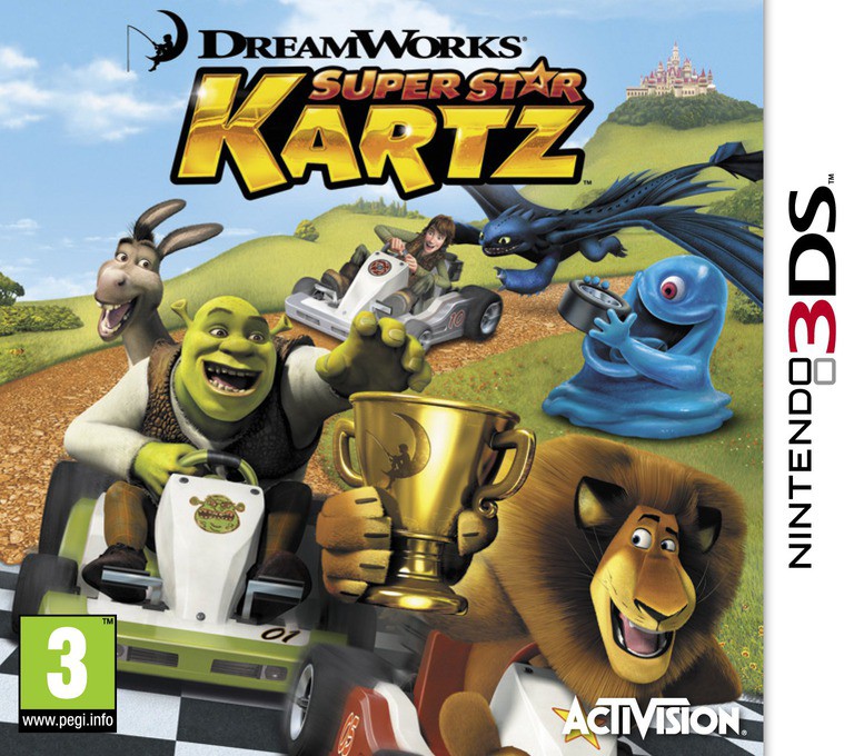 DreamWorks Super Star Kartz - Nintendo 3DS Games
