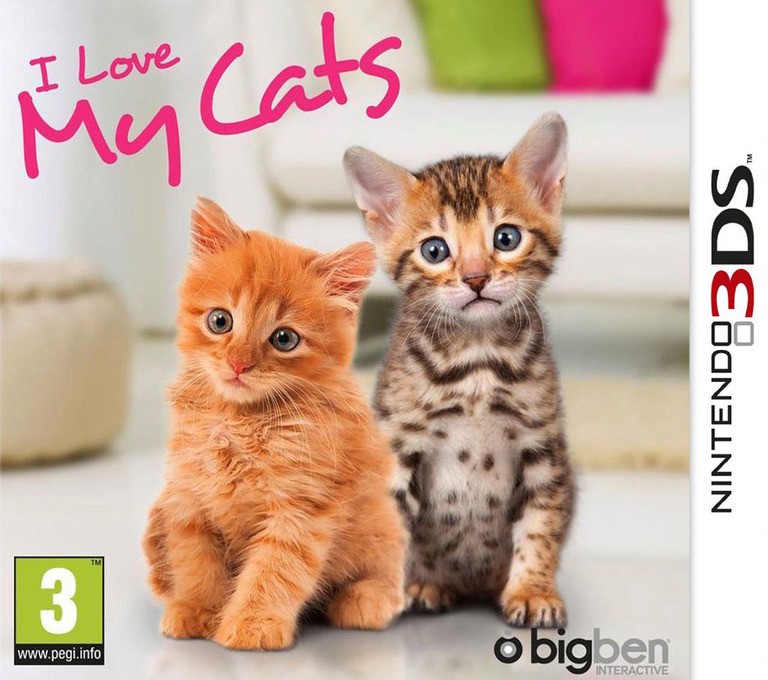 I Love My Cats - Nintendo 3DS Games