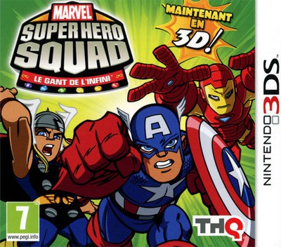 Marvel Super Hero Squad - The Infinity Gauntlet - Nintendo 3DS Games