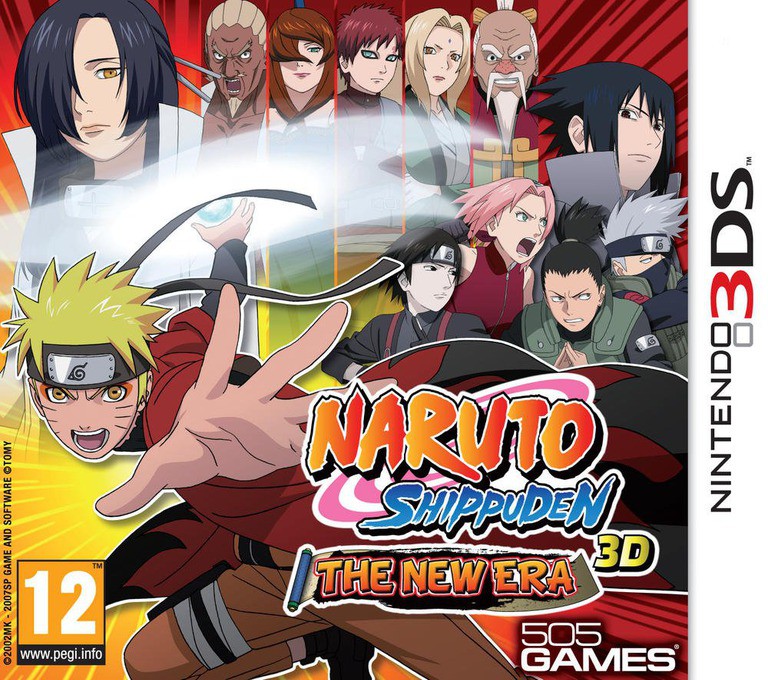 Naruto Shippuden 3D - The New Era - Nintendo 3DS Games
