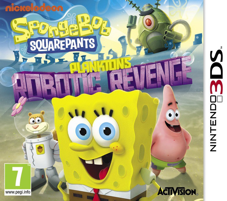 SpongeBob SquarePants - Plankton's Robotic Revenge - Nintendo 3DS Games