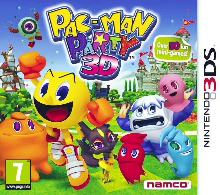 Pac-Man Party 3D - Nintendo 3DS Games