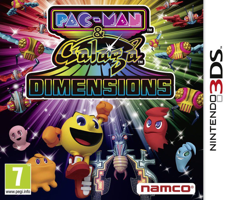 Pac-Man & Galaga Dimensions - Nintendo 3DS Games